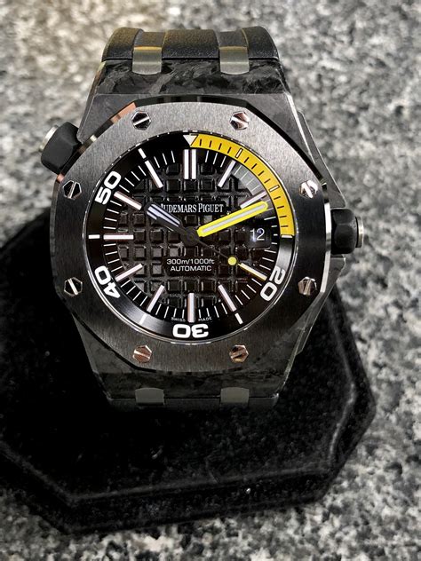 audemars piguet royal oak offshore diver forged carbon